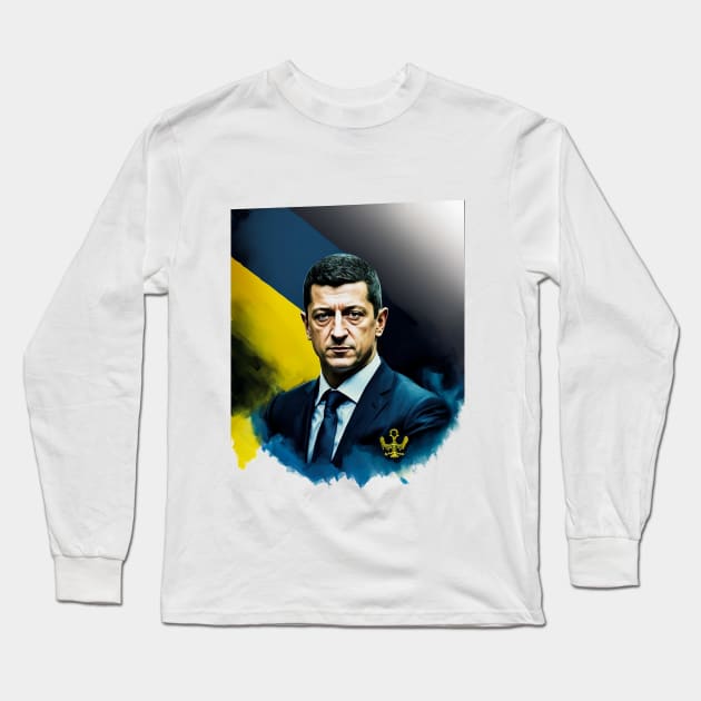 Zelensky Long Sleeve T-Shirt by Daily Lab